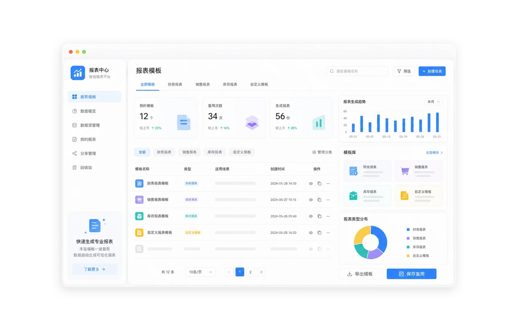 报表模板