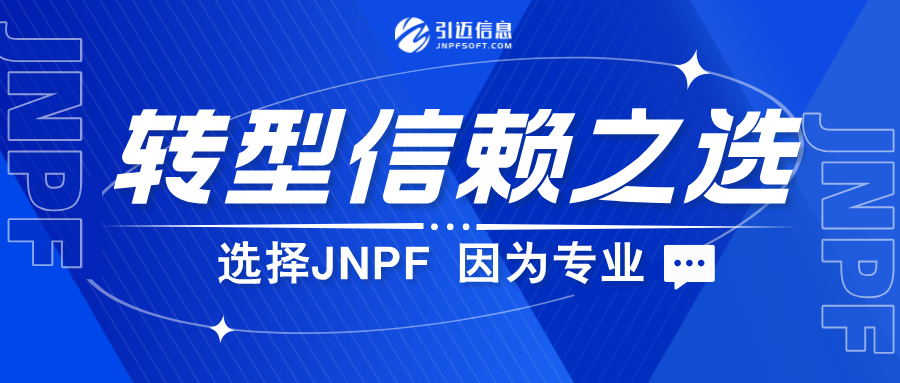 因为专业｜JNPF成为企业数字化的信赖之选