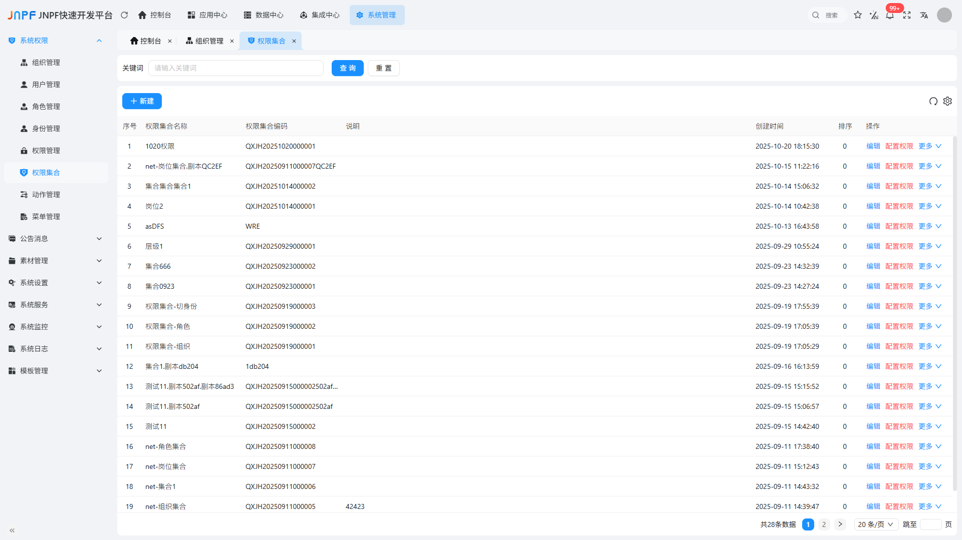 4-权限集合 4-权限集合